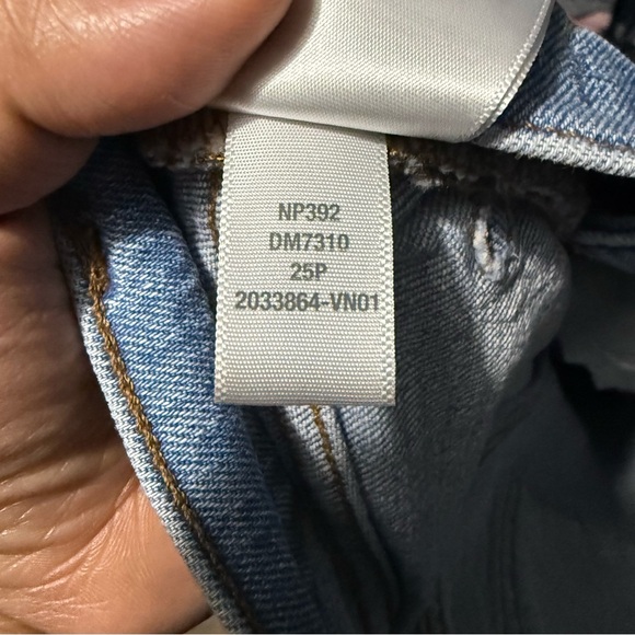 Madewell The Perfect Vintage Wide Leg Crop Jeans Women's 25p in Altoona Wash - Picture 6 of 9